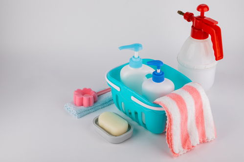 消毒清潔與電子產品 洗護用品的視覺呈現
